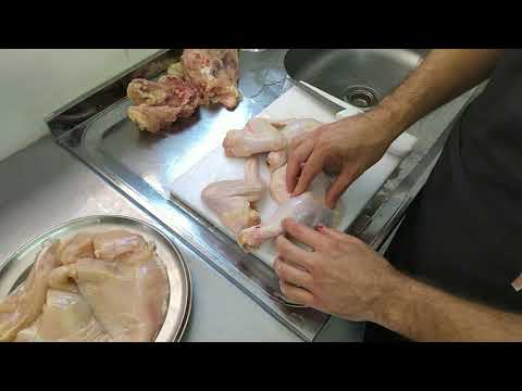 COZINHA TECNICA DE CARNES E AVES - Desossa de frango