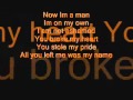 A.J. McLean - Sincerely yours (with lyrics) 
