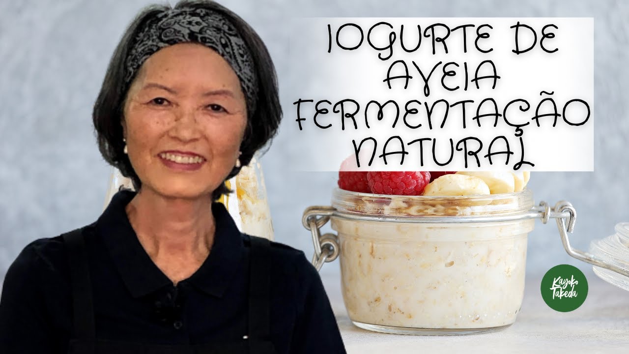 IOGURTE DE AVEIA CASEIRO DE FERMENTAÇÃO NATURAL