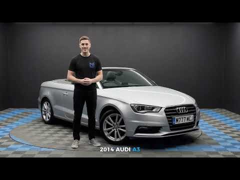 Video tour of the Audi A3 Cabriolet 1.4 TFSI CoD Sport Euro 6 (s/s) 2dr