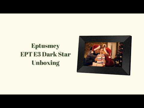 E3 Stardust 10.1" Frameo Digital Picture Frame | Unboxing & First Look