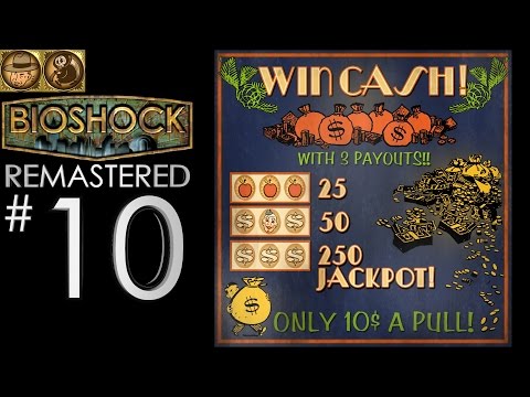 BIOSHOCK I CHOSE THE IMPOSSIBLE Walkthrough Part 10 - LUCKY WINNER MY A** (Remastered PC Version)