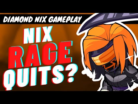 Making People Rage Quit with Nix | Diamond Brawlhalla Nix Gameplay