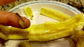 Mysterious Black Thing Inside This Banana, What Is It