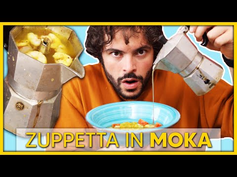 Zuppa di gamberi in MOKA (gourmet) | Cucina Buttata