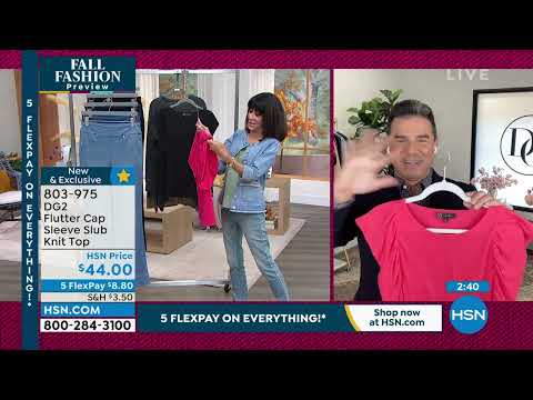 HSN | Fall Fashion Preview - DG2 by Diane Gilman Fashions 08.18.2022 - 02 PM