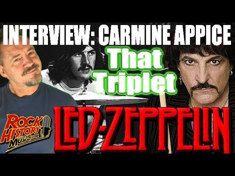 Carmine Appice On Inspiring John Bonham's Drumming Triplet