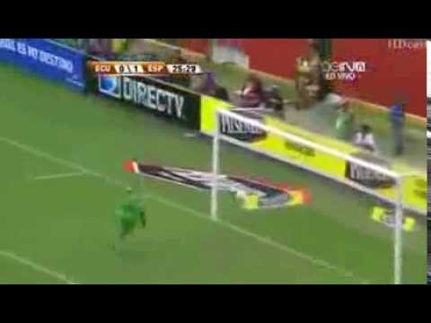 Alvaro Negredo Amazing Back-heel Golazo ( Spain 1 - 0 Ecuador ) 14_08_2013
