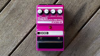Video thumbnail for DOD FX56-B Super American Metal by TheSuperFunAwesomeHappyTimePedalShow