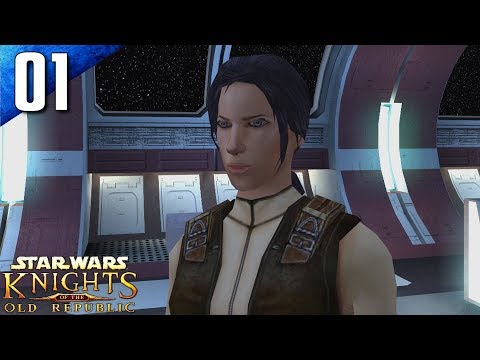 Knights of the Old Republic: (Difficult) 100% Walkthrough Part 1 - The Endar Spire (No Commentary)