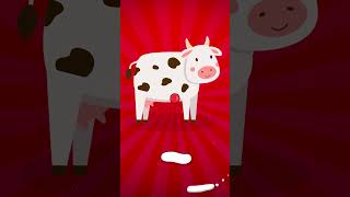 Farm animals chicken, goat, cow, dog, horse