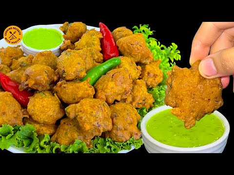 Pakora Recipe | Aloo Pyaz Pakoda | Crispy Evening Tea Time Snack Meal | Street Style