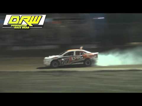 Modified Sedans - B-Main - Australian Title - Lismore Speedway - 24.04.16
