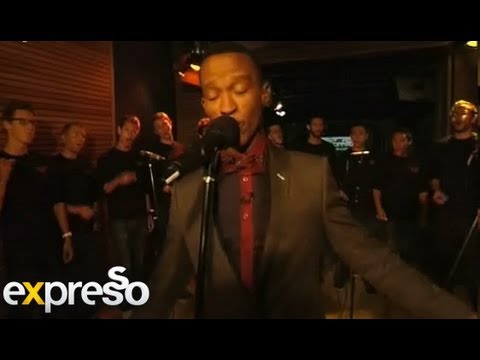 Katlego Maboe perfroms " Me & Mrs Jones " live with the The Whiffenpoofs