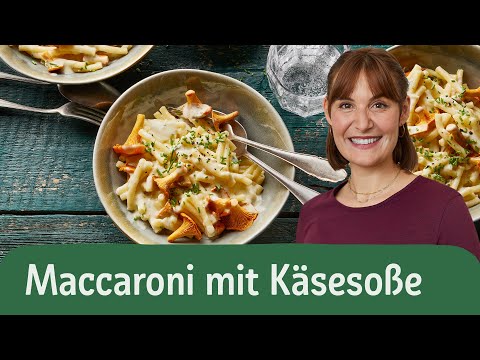 Nudeln mit Gorgonzolasoße und Pfifferlingen 🍴 | REWE Deine Küche