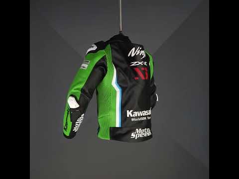Garrett Gerloff WSBK Racing Jacket Kawasaki 2026 - Race Fit