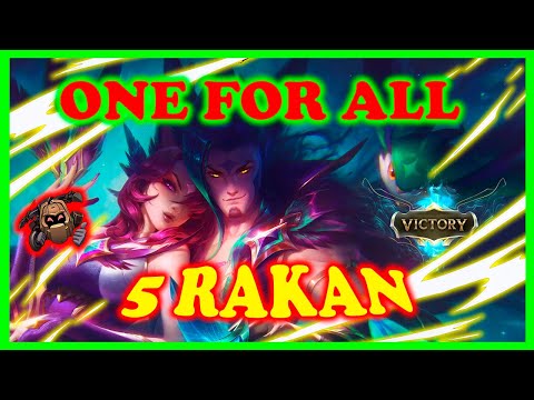 League of Legends // 5 RAKAN // One for all // Español