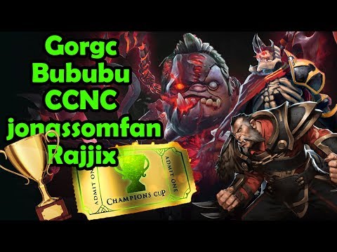 Gorgc Pudge Joins The Game! Battle Cup with Bubu CCNC Rajjix jonassomfan