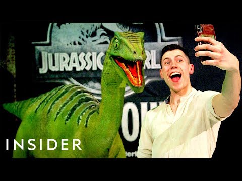 Dinosaur Puppets Come To Life In The Live ‘Jurassic World’ Show