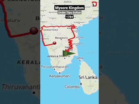 Mysore Kingdom - Tipu Sultan #shorts