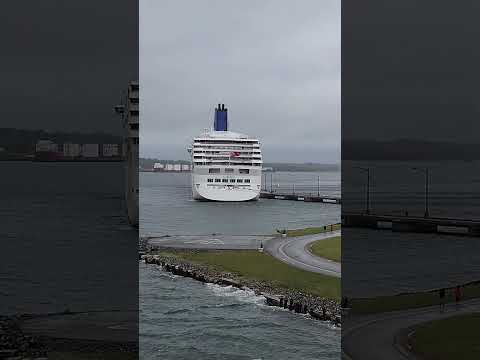 Thumbnail for P&O Aurora Docked In Nova Scotia #cruise #travel #pocruises #cruiseship