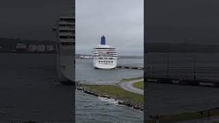 P&O Aurora Docked In Nova Scotia #cruise #travel #pocruises #cruiseship