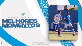🦈📹 24/1/2026 - Londrina 0 x 0 Cianorte | Melhores Momentos