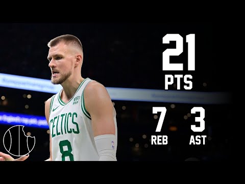 Kristaps Porzingis Highlights | Celtics vs. Raptors | 11th Nov 2023