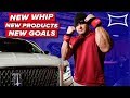 New Whip, New Products, New Goals! | Getting Back To A 500lb Bench Press!