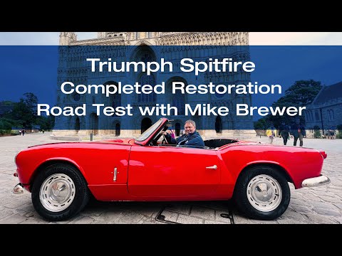 Triumph Spitfire - Completed Restoration Road Test with Wheeler Dealer Mike Brewer