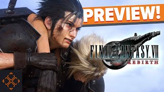 Final Fantasy 7 Rebirth Preview - Will Tifa And Aerith Kiss???