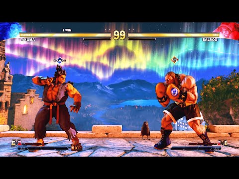 Shin Akuma vs Balrog (Hardest) Street Fighter 5.| Epic Battle