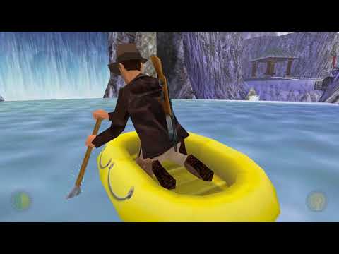 Indiana Jones and the Infernal Machine (PC) - Level 3 - Tian Shan River (50 I.Q. Points + No-Saves)