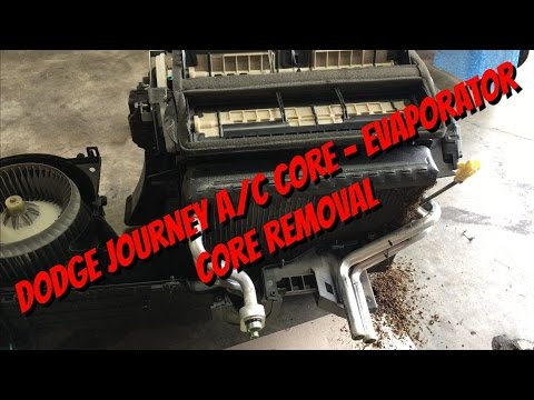 DODGE JOURNEY EVAPORATOR/HEATER CORE REMOVAL