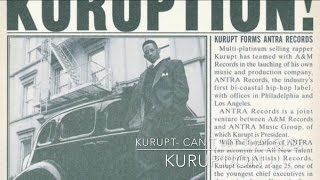 Kurupt - Can't Let That Slide KURUPTION!