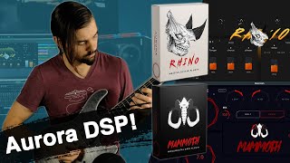 Video thumbnail for Aurora DSP Rhino & Mammoth Review | Massive Metal Guitar Plugin Tones | Amp Sim Demo by Scott Bynoe
