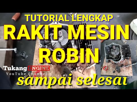 HOW TO ASSEMBLY A COMPLETE ROBIN MACHINE FROM START TO FINISH.