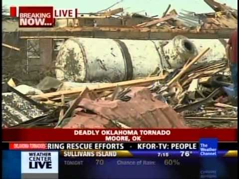 Moore OK Tornado As It Happened TWC Coverage Part 20