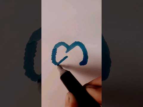 meta logo drawing