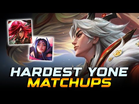 THE WORST MATCHUPS FOR YONE MID!