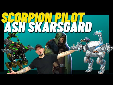 War Robots: New Scorpion Pilot Ask Skarsgard, You Want this Pilot!! Lightning WR MK2 Gameplay