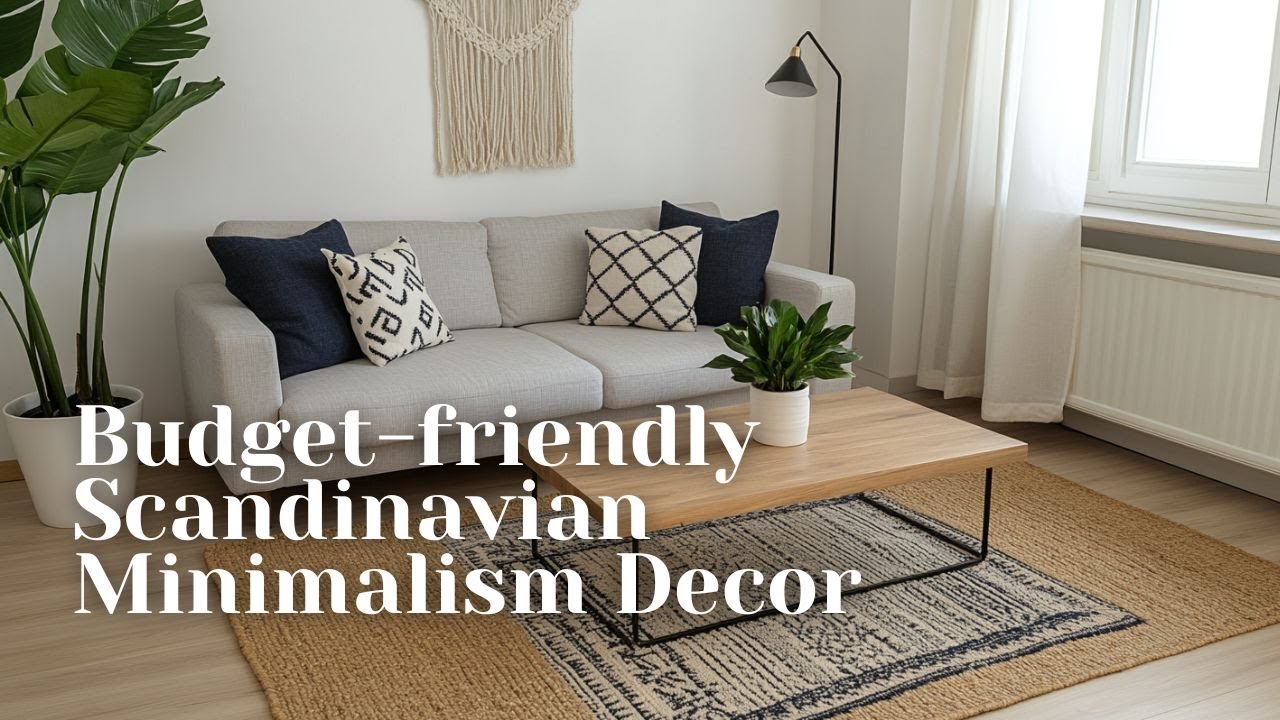 Budget-Friendly Scandinavian Minimalism: Transform Your Home with Style