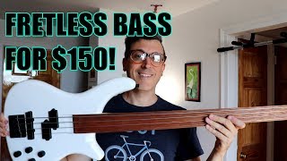 Video thumbnail for Rogue Series 3 Fretless Bass Demo and Review - Budget Fretless Bass by Demonic Sweaters
