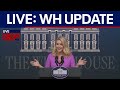 Full White House New Media Briefing Hosted By Karoline Leavitt