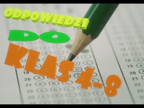 Odpowiedzi do klas 4-8 *2023*