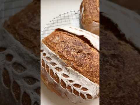 50/50 Whole Wheat Sourdough Bread