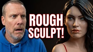 This Megan Fox Statue is ROUGH #shorts #collectibles #fails