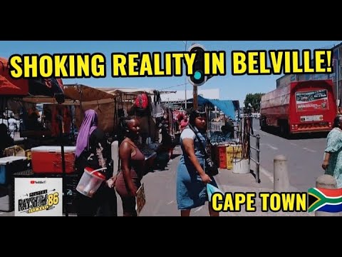 Walking Through Bellville Market to the Taxi Rank | Cape Town Street Life Vlog