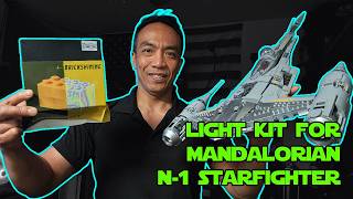 Day 5: Light Kit from Brickshining for the Mandalorian N-1 Starfighter #75442 #legostarwars