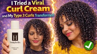 I Tried a Curl Cream and My Type 3 Curls Transformed | Testing Curl Creams For Wavy Hair